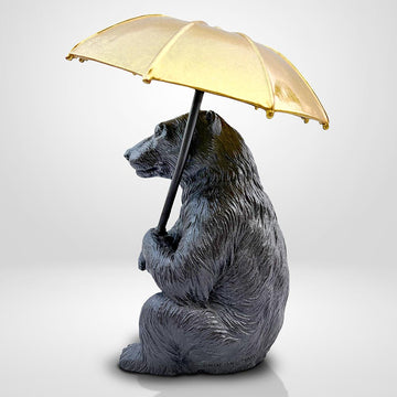 Polar Bear Under Cover (Bronze Sculpture, Small)