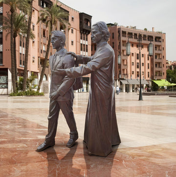 Guided by Saint Marcellin (Bronze Sculpture)