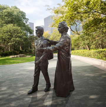 Guided by Saint Marcellin (Bronze Sculpture)