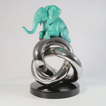Eternity Elephant (Bronze Sculpture)