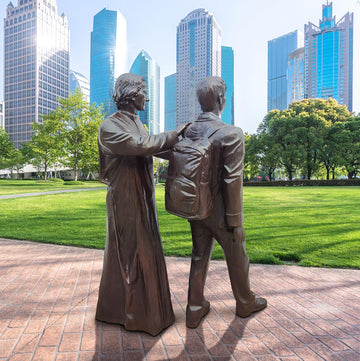 Guided by Saint Marcellin (Bronze Sculpture)