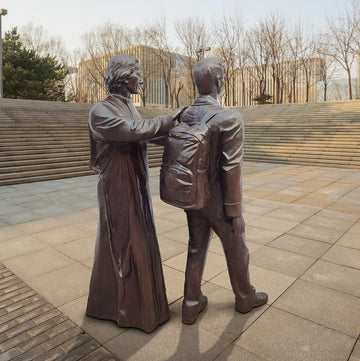 Guided by Saint Marcellin (Bronze Sculpture)