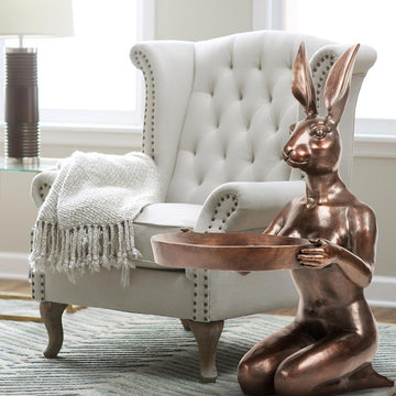 She Loved Helping Others (Bronze Sculpture)