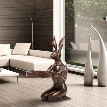 She Loved Helping Others (Bronze Sculpture)