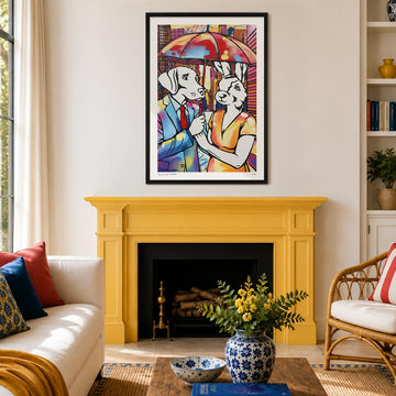 Loving in the Rain (Print)