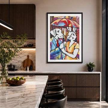 Loving in the Rain (Print)