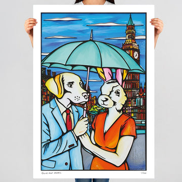 It Was Raining Love (Print)