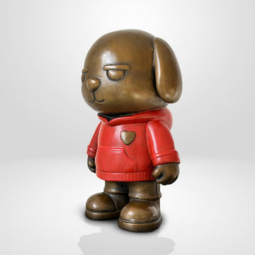 The Original Dogboy of the Red Horizon (Bronze Sculpture, Small)