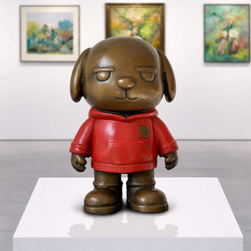 The Original Dogboy of the Red Horizon (Bronze Sculpture, Small)