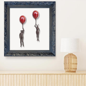 A Little More Hope (Bronze Sculpture in Frame)