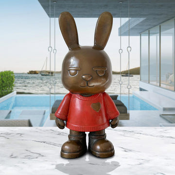 The Original Rabbitgirl of the Red Horizon (Bronze Sculpture, Small)