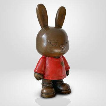 The Original Rabbitgirl of the Red Horizon (Bronze Sculpture, Small)