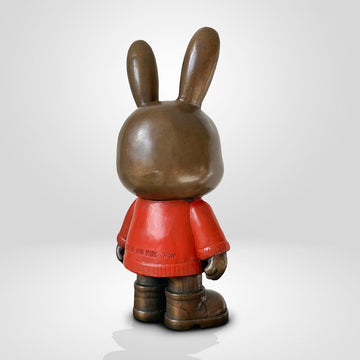 The Original Rabbitgirl of the Red Horizon (Bronze Sculpture, Small)