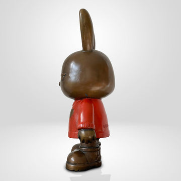 The Original Rabbitgirl of the Red Horizon (Bronze Sculpture, Small)