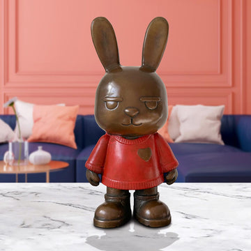 The Original Rabbitgirl of the Red Horizon (Bronze Sculpture, Small)