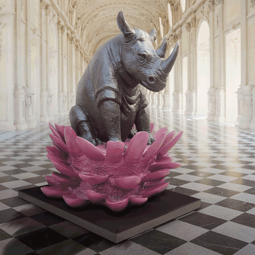 The Rhino Was in Big Bloom