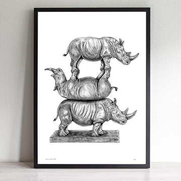 The Last Three (Giclee Canvas Print)