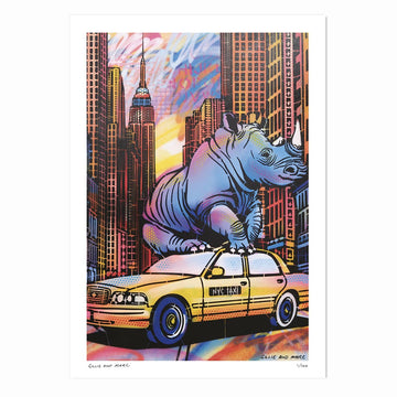 Rhino Was There for the Ride (Print)