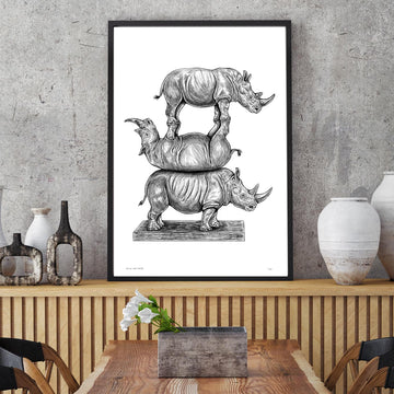 The Last Three (Giclee Canvas Print)