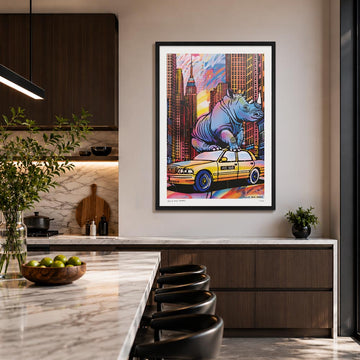 Rhino Was There for the Ride (Print)
