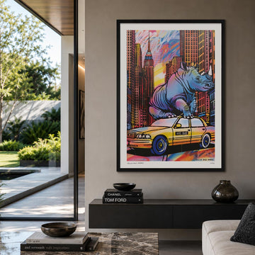 Rhino Was There for the Ride (Print)