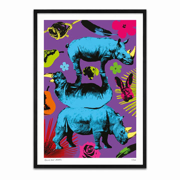 A Few of Our Favourite Things Plus Rhinos (Print)
