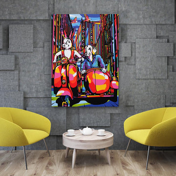 Let's Ride (Original Painting)