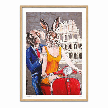 They Always Ride Together in Rome (Print)