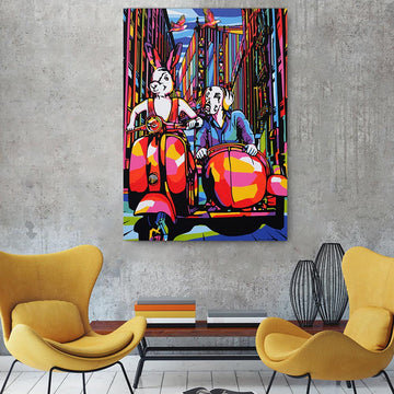 Let's Ride (Original Painting)