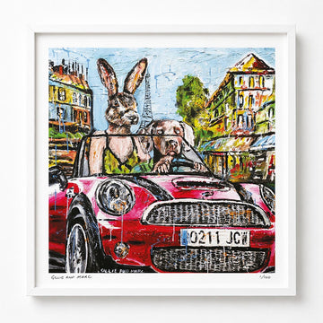 Baby You Can Ride My Car, Baby It Will Take You Far, but Just Don't Scratch It!! (Print)