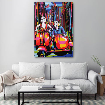 Let's Ride (Original Painting)