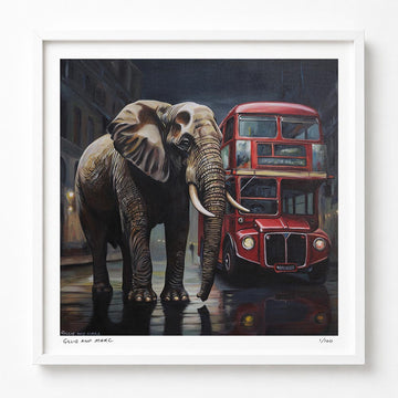 Elephant Ride (Print)