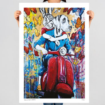They Were Off for a Ride That Would Last Forever (Print)
