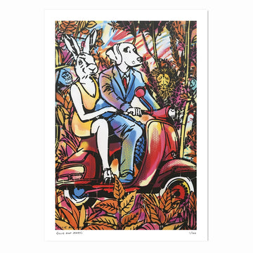 Jungle Riders (Print)