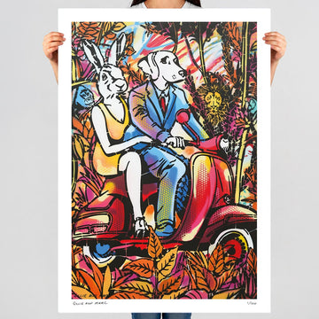 Jungle Riders (Print)