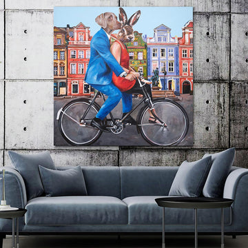 They Were on the Road Again (Original Painting)