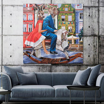 The World Was Rocking (Original Painting)