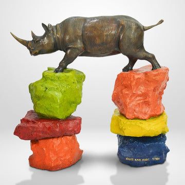 From Up Here The World Was Beautiful (Bronze Sculpture)