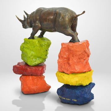 From Up Here The World Was Beautiful (Bronze Sculpture)