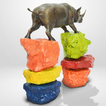 From Up Here The World Was Beautiful (Bronze Sculpture)