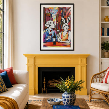 Romance in the Big City (Print)
