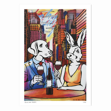 Romance in the Big City (Print)