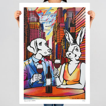 Romance in the Big City (Print)