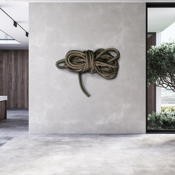 Knowing the Ropes of Life (Sculpture Wall Art)