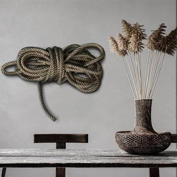 Knowing the Ropes of Life (Sculpture Wall Art)