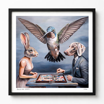 Scrabble Lovers (Print)