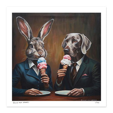 They Screamed for Ice Cream (Print)