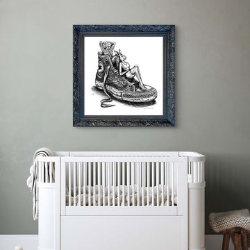 A Study for a Little Step at a Time (Giclee Canvas Print)