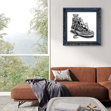 A Study for a Little Step at a Time (Giclee Canvas Print)