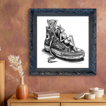 A Study for a Little Step at a Time (Giclee Canvas Print)